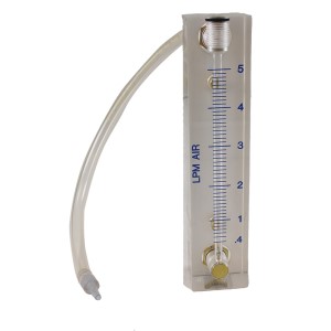 Rotameter, 0.4 to 5.0 L/min