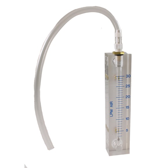 Rotameter, 3 to 30 L/min