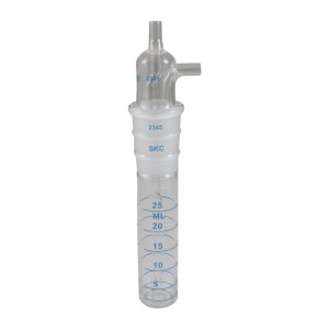 Spill-resistant Midget Impinger, Glass, 25 ml, Standard Nozzle