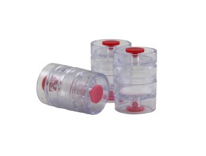 Quartz Filters Preloaded in 3-piece Clear Plastic Cassettes, 25 mm,