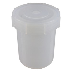 Jar, PTFE, with Lid, for DCS SS Cartridge