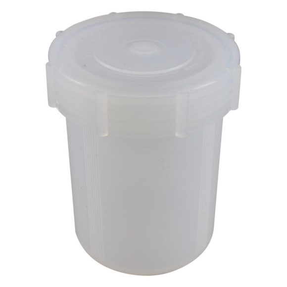 Jar, PTFE, with Lid, for DCS SS Cartridge