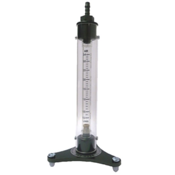 Rotameter, 0.02 to 0.25 L/min