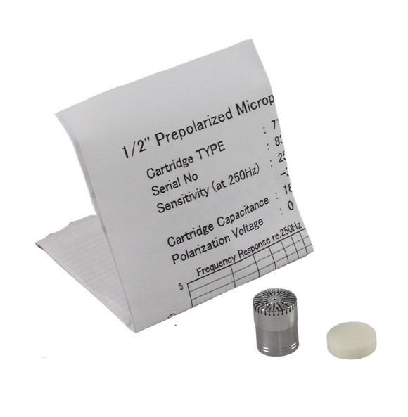 Replacement Microphone, Class 1, 1/2-inch pre-polarized 25 mV/Pa electret capsule