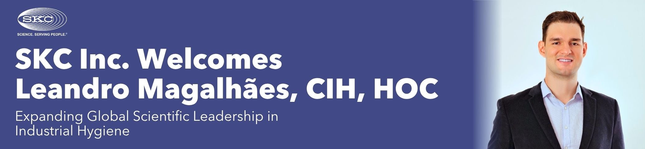 SKC Inc. Welcomes Leandro Magalhães, CIH, HOC | Expanding Global Scientific Leadership in Industrial Hygiene
