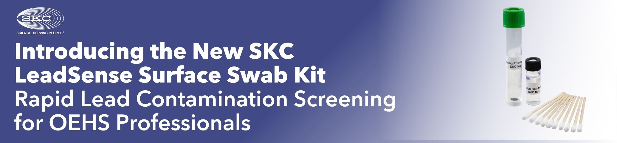 Introducing the New SKC LeadSense Surface Swab Kit: Rapid Lead Contamination Screening for OEHS Professionals