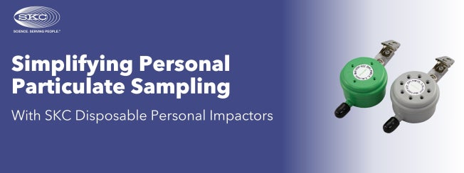 Simplifying Personal Particulate Sampling with SKC DPI Samplers
