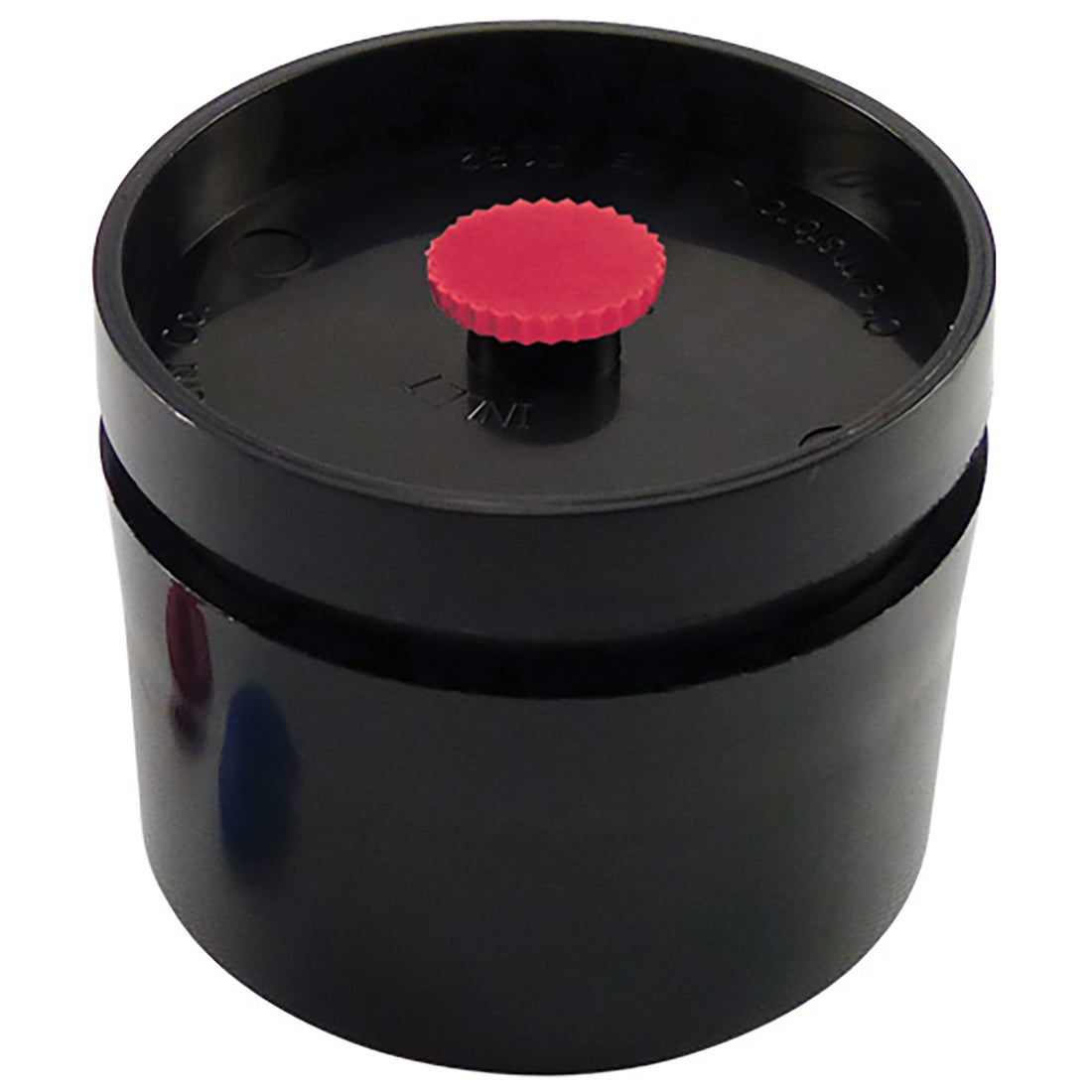 Cassette Blank 2-Piece 47mm Black Conductive Polypropylene 25Pack