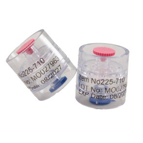 Filter Cassette, Glass Fiber Type A/E, w/o Support Pad, 1.0 µm, 25mm, 2-Piece Clear Styrene Traditional Style, Banded, 50Pk
