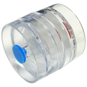 Filter Cassette, MCE w/Support Pad, Matched Weight (within 50 µg), 0.80 µm, 37mm, 3-Piece Traditional Style Styrene Cassette, Banded, 50Pk