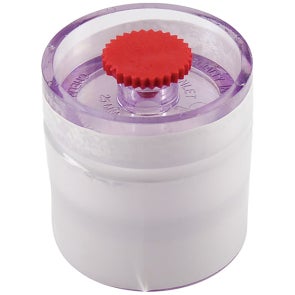 Filter Cassette, NANO-NEAT Cr™, MCE, Ultra-Pure Low Chromium, 0.80 µm, 25mm, 2-Piece Purple-Tinted Certified Leak-Free Cassette, Banded, 50Pk