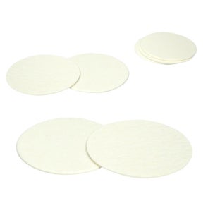 Filter, Glass Fiber Ultra-Pure, w/o Support Pad, 1.0 µm nominal, 90 mm, 360 to 390 µm thick, 25Pk