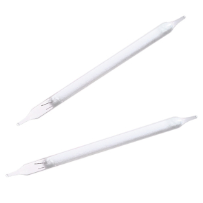 Sorbent Tube, Drying Tube, 10 x 160-mm size, 1 section, 900 mg sorbent, 10/60 mesh, 50Pk