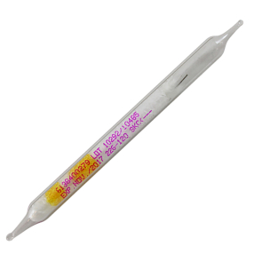 Sorbent Tube, Silica Gel, High-purity (ultra-low background), treated w/2,4-dinitrophenyhydrazine w/ built-in ozone scrubber, 8 x 115-mm size, 3 sections, 1500/300/150 mg sorbent, 20/40 mesh, 20Pk