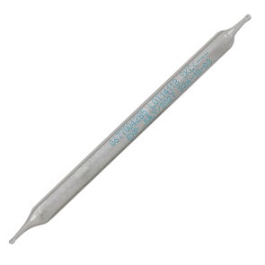 Sorbent Tube, Silica Gel, specially cleaned, 7 x 110-mm size, 2 sections, 400/200 mg sorbent, 20/40 mesh, 1000Pk