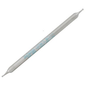 Sorbent Tube, Silica Gel, treated w/mercuric cyanide, 6 x 110-mm size, 2 sections, 300/150 mg sorbent, 40/60 mesh, 50Pk