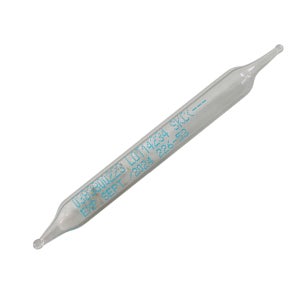 Sorbent Tube, Silica Gel, treated w/sulfuric acid, 6 x 70-mm size, 2 sections, 150/75 mg sorbent, 20/40 mesh, 50Pk