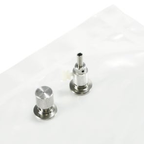 Tedlar® Sample Bag w/Dual Stainless Steel Fitting, 1L, Each