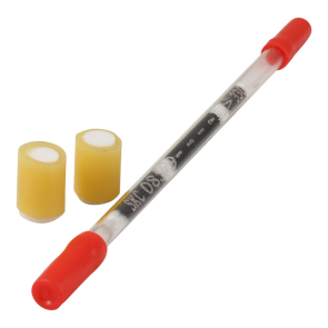 Thermal Desorption Tube, Carbosieve S-III/Anasorb GCB1/Anasorb GCB2, Unconditioned, 1/4in OD x 3 1/2in size stainless steel tube, 3 sections, 250/150/100 mg sorbent, 60/80 mesh
