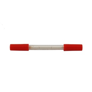 Thermal Desorption Tube, Tenax TA, Unconditioned, 1/4in OD x 3 1/2in size glass tube, 1 section, 250 mg sorbent, 60/80 mesh