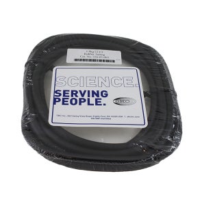 Tubing, Black Rubber, 3/16in ID x 5/16in OD, 12Ft
