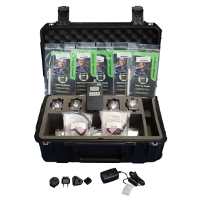 AirChek XR5000 with High Power Battery 5-pack High Flow Pump Kit w/Single Chargers