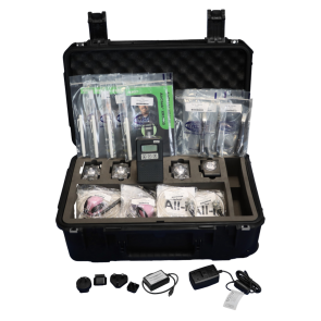 AirChek XR5000 with High Power Battery 5-pack High/Low Flow Pump Kit w/Single Chargers