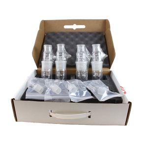 BioSampler 20-ml, includes: 3-piece Glass w/Inlet Section, Outlet Section, Collection Vessel, 4Pk