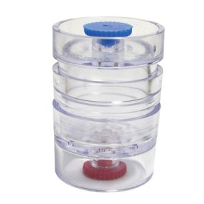 Cassette, Blank, SureSeal™, Leak Free, 3-Piece, 25mm, Clear Styrene, Traditional Style, 50Pk