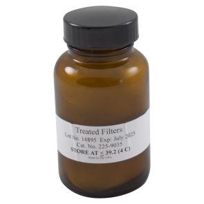 Coated Filter, 1 Glass Fiber Filter coated w/1-(2-pyridyl)Piperazine, 25mm, Filters Only, 10Pk