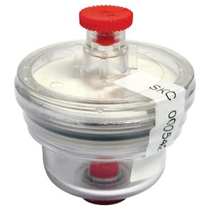 Filter Cassette, Diesel Particulate Matter (DPM) with precision jeweled impactor and heat treated, binder-free quartz filters, tamper-evident sealed, Each