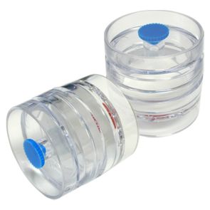 Filter Cassette, MCE w/Support Pad, Matched Weight (within 100 µg), 0.80 µm, 37mm, 3-Piece Traditional Style Styrene Cassette, Banded, 50Pk