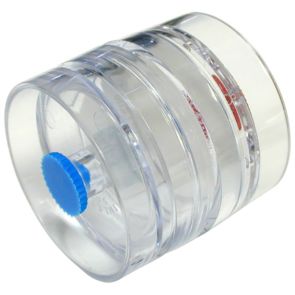 Filter Cassette, MCE w/Support Pad, Matched Weight (within 50 µg), 0.80 µm, 37mm, 3-Piece Traditional Style Styrene Cassette, Banded, 10Pk