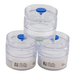 Filter Cassette, PTFE w/Cellulose Support, Preweighed, 2.00 µm, 37mm, 3-Piece Clear Styrene Traditional Style Cassette, Banded, 50Pk