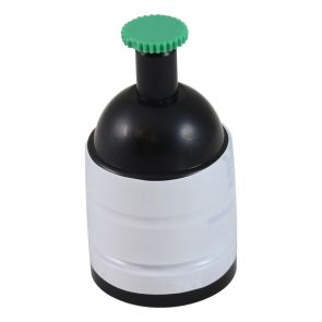 Filter Cassette, PTFE w/ Polyethylene Support Pad, 1.00 µm, 25mm, 3-Piece Goblet Style Black Conductive Cassette, 50Pk