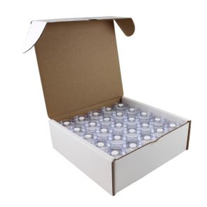 Filter Cassette, PVC, GLA-5000 w/Support Pad, 5.00 µm, 37mm, 3-Piece Clear Styrene Traditional Style Cassette, Double Banded, 50Pk