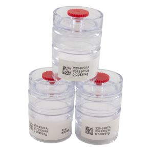 Filter Cassette, PVC, GLA-5000 w/Support Pad, Preweighed, 5 Dec, 5.00 µm, 25-mm, 3-Piece Clear Styrene Traditional Style Cassette, Banded, 50Pk