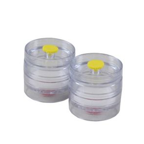Filter Cassette, Quartz, for NIOSH 5040, 37mm, 3-Piece Clear Styrene Traditional Style Cassette, Double Banded, 50Pk