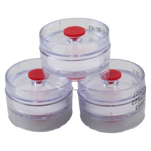 Filter Cassette, Quartz, for NIOSH 7908, 37mm, 2-Piece Clear Styrene Traditional Style Cassette, Banded, 10Pk