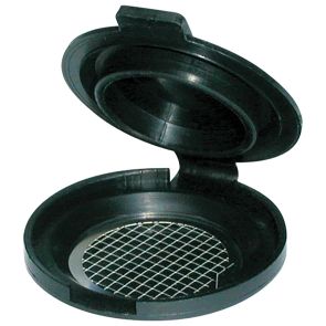 Filter Transport Case, Conductive Plastic, 25mm