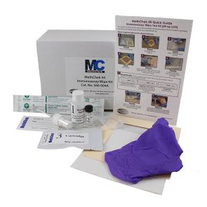 MethChek 50 Colorimetric Wipe Kit, Semi-quantitative. 12Pk