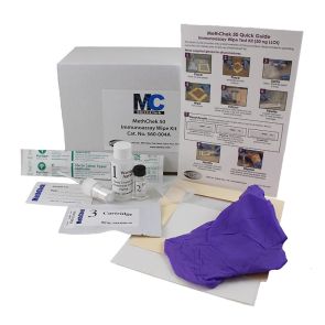 MethChek 50 Colorimetric Wipe Kit, Semi-quantitative, 3Pk