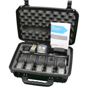 NoiseCHEK IS Noise Dosimeter w/o Bluetooth, 5-pack Kit w/Class 2 Calibrator