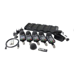 NoiseCHEK Noise Dosimeter 5-pack Kit