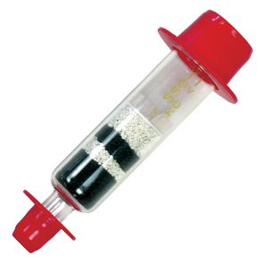 OVS Sorbent Tube, XAD-2 sorbent w/Glass Fiber Filter, 13 to 8 x 75-mm size, 2 sections, 270/140 mg, 20/60 mesh, 10Pk
