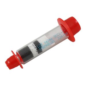 OVS Sorbent Tube, XAD-2 sorbent w/Quartz Filter, 13 to 8 x 75-mm size, 2 sections, 270/140 mg, 20/60 mesh, 10Pk