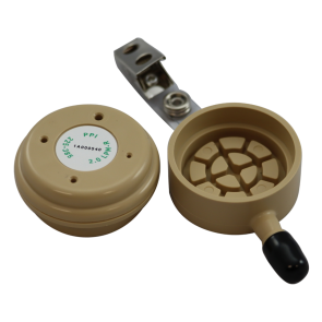 Parallel Particle Impactor (PPI), Disposable, Respirable, 2 L/min, Filter and Support Pad Not Included, Gold, 25Pk