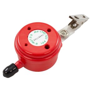 Parallel Particle Impactor (PPI), Disposable, Respirable, 8 L/min, w/5.0 µm Preweighed PVC Filter, Red