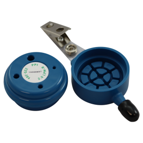 Parallel Particle Impactor (PPI), Disposable, Thoracic, 2 L/min, Filter and Support Pad Not Included, Blue