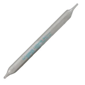 Sorbent Tube, Silica Gel, 8 x 110-mm size, 2 sections, 300/150 mg sorbent, 45/60 mesh, 50Pk
